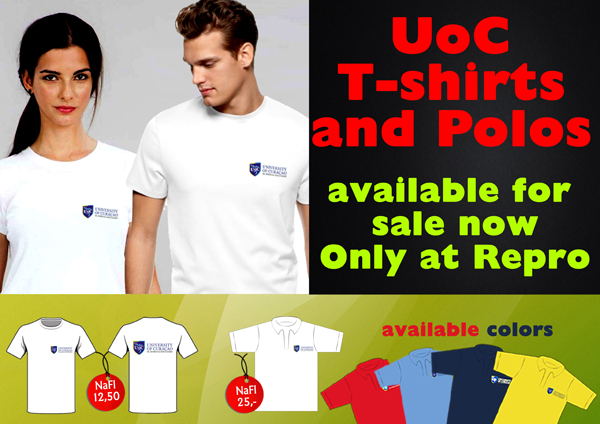 Poster A3 Tshirt UoC 
